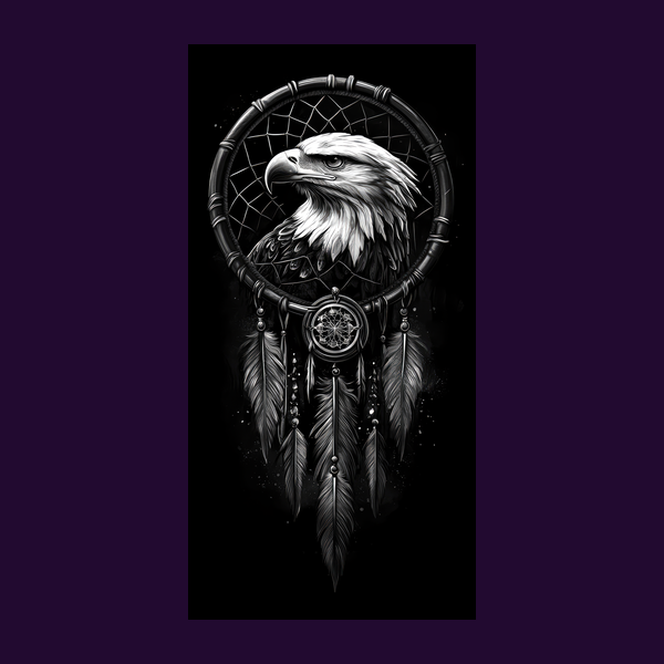 HD Image Eagle Dream Catcher
