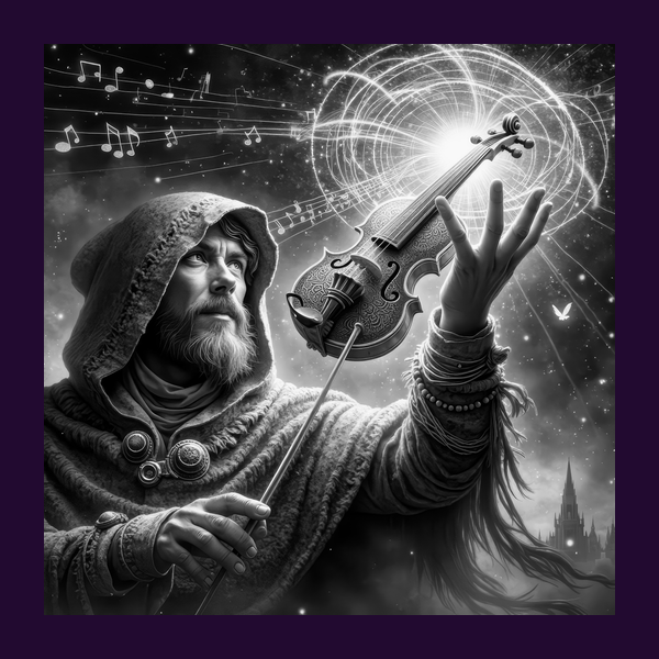 HD Image Enchanted Musician