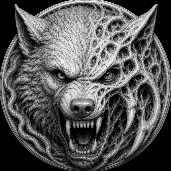 HD Image Mutant Wolf